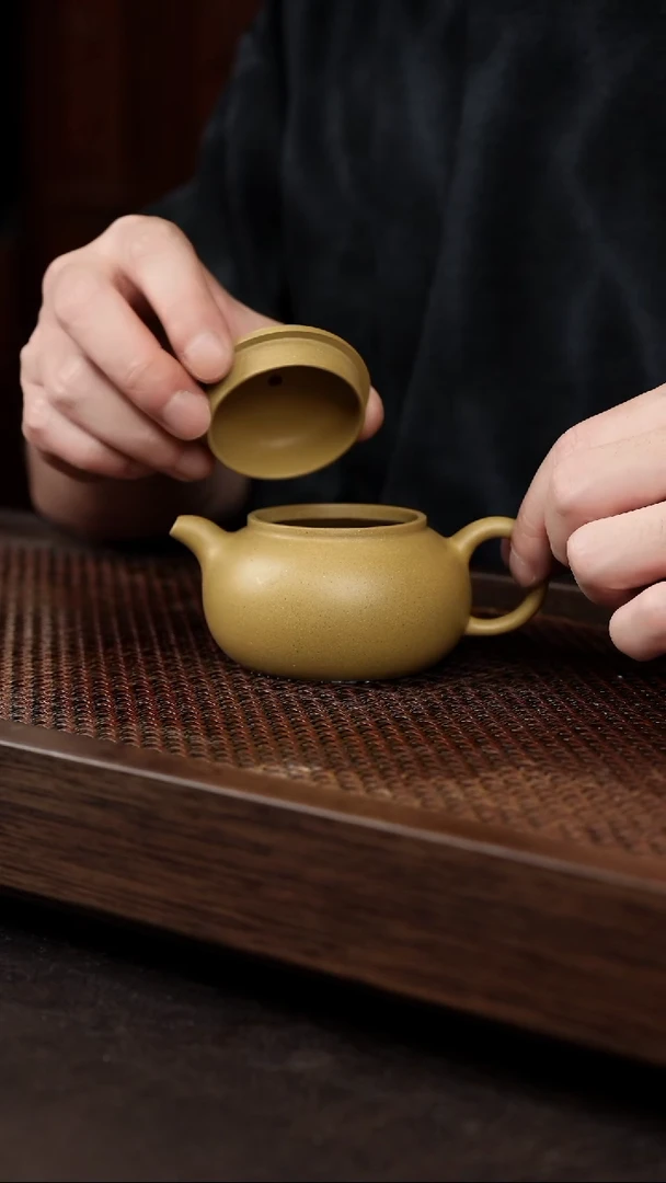 茶壶紫砂黄金段 茄段
