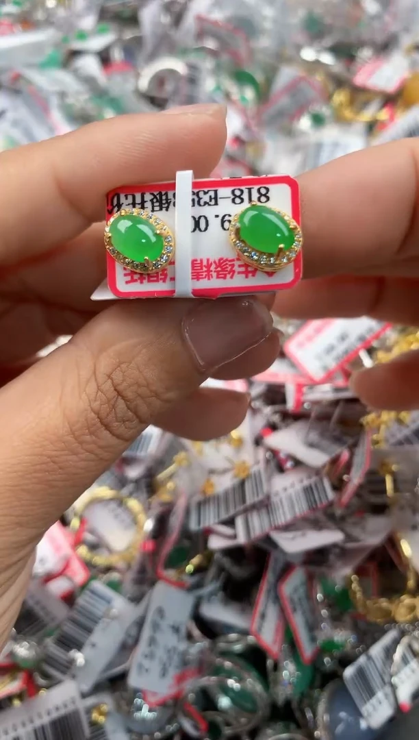 银S925镶嵌戒指翡翠j****e3333----2