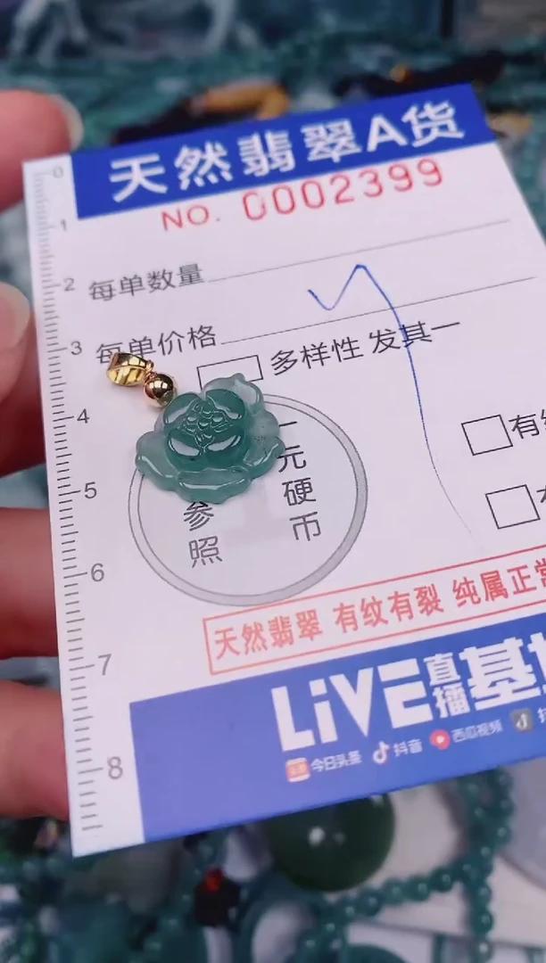 颈饰未镶嵌翡翠00002399