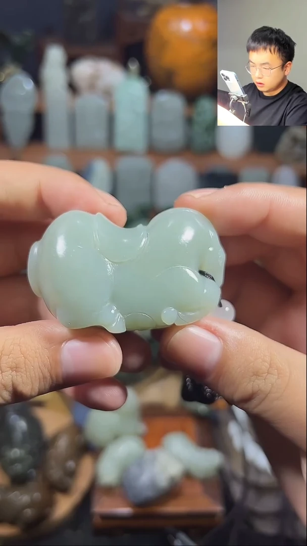 颈饰未镶嵌和田玉乐**闹1