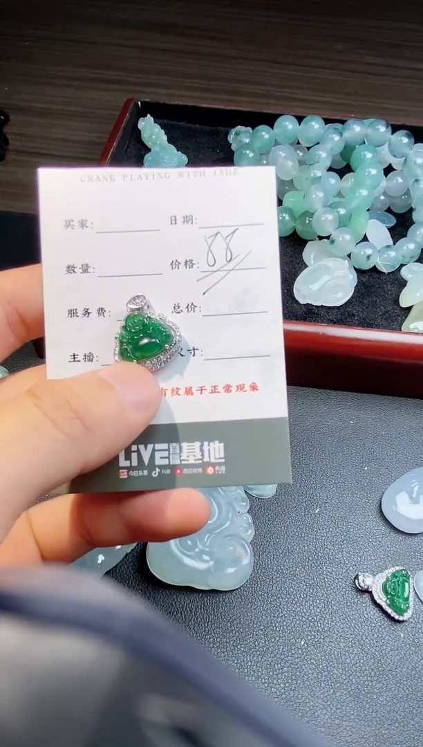 【闪购商品】翡翠颈饰银S925镶嵌1111111111111