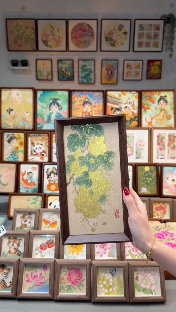 国画金葫芦 手绘国画27