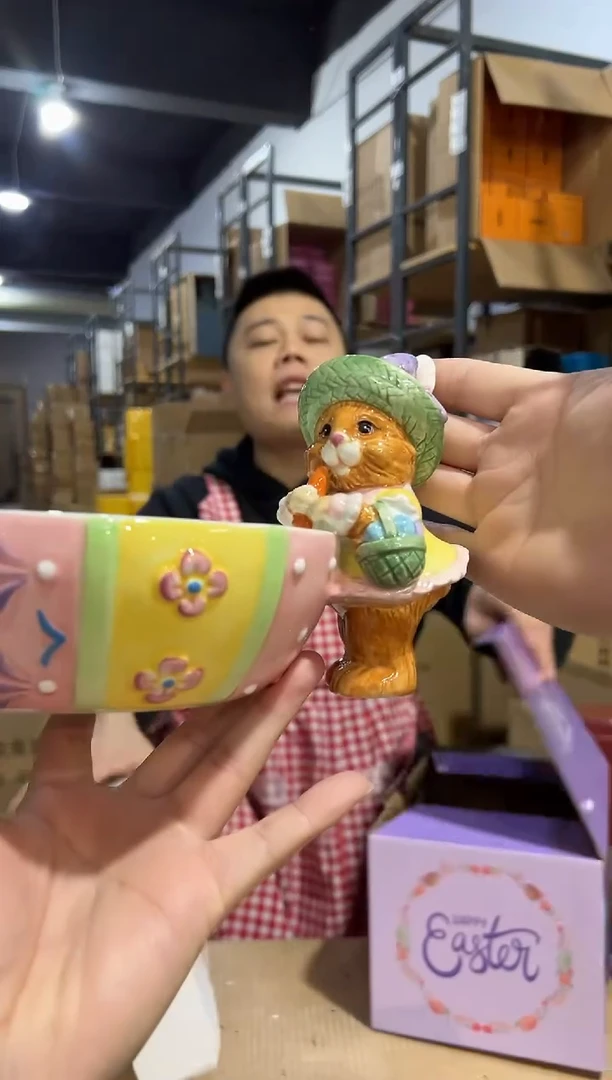 【闪购商品】杯原盒女兔糖果碗