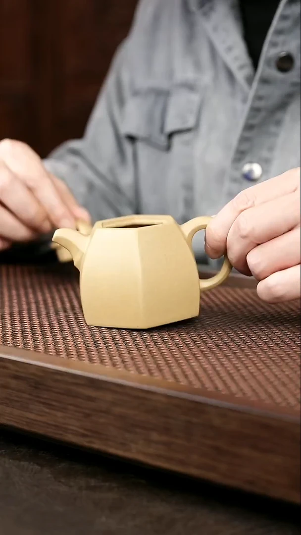 茶壶紫砂本绿同坨