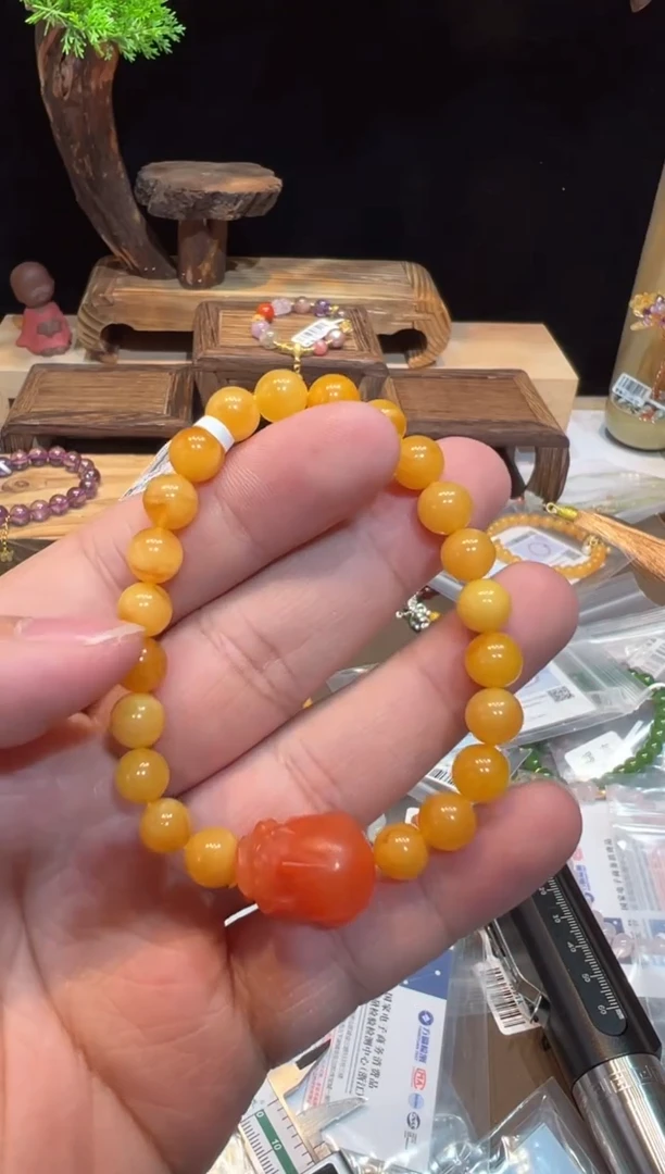 【闪购商品】琥珀手饰未镶嵌手饰@@E6263