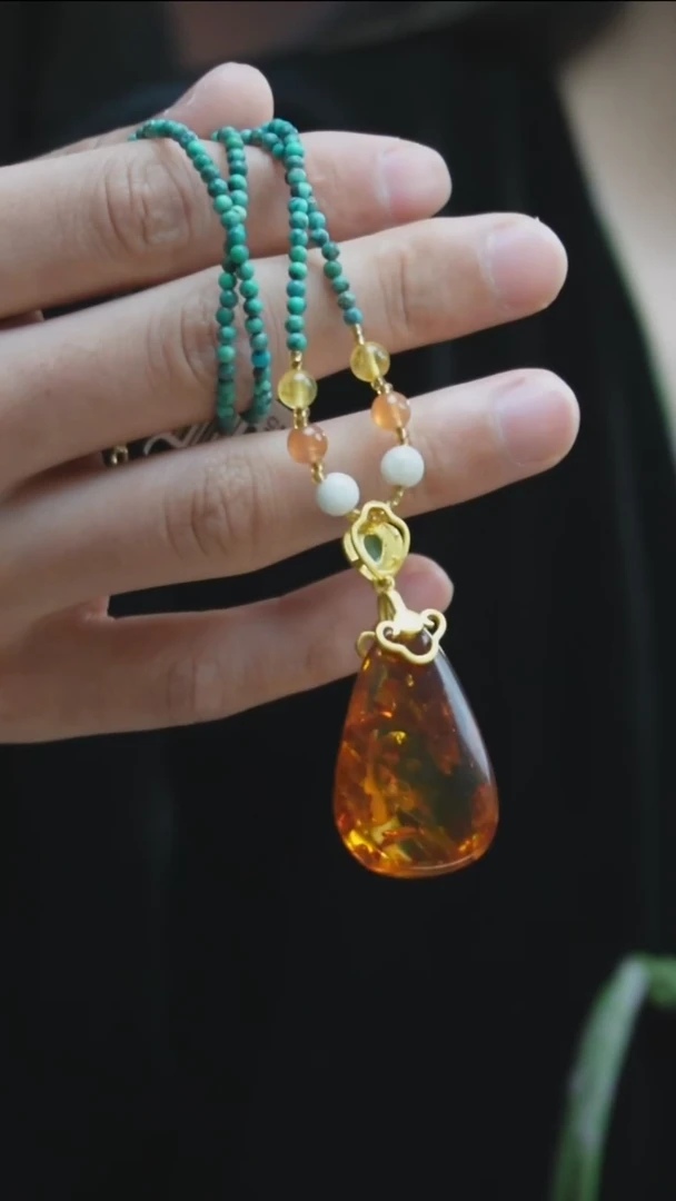 裸石琥珀未镶嵌H44