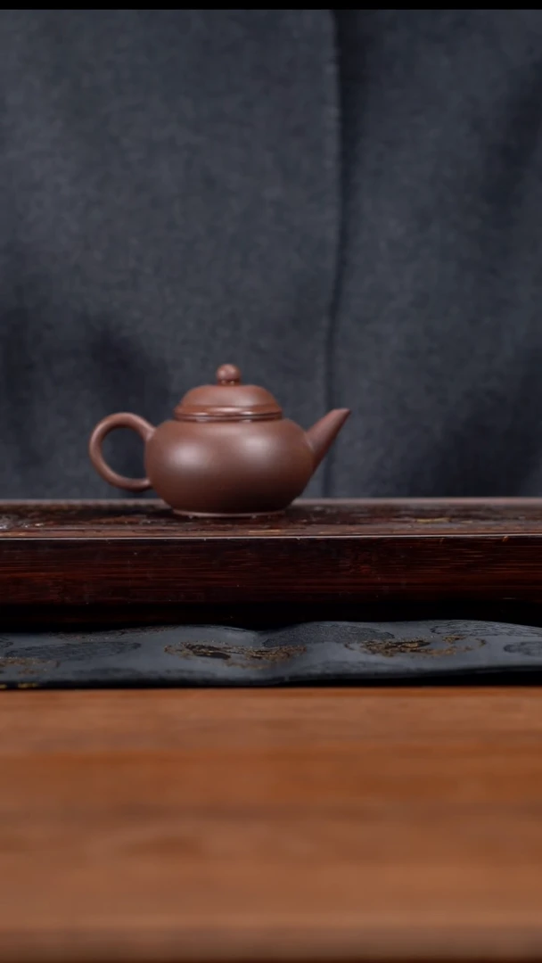 【闪购商品】紫砂茶壶150cc黄龙山原矿底槽清水平2