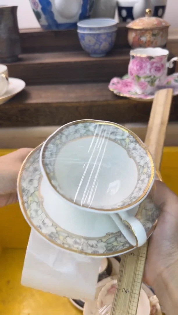 茶杯紫砂L*035陶艺中古瓷器全场满18米包邮