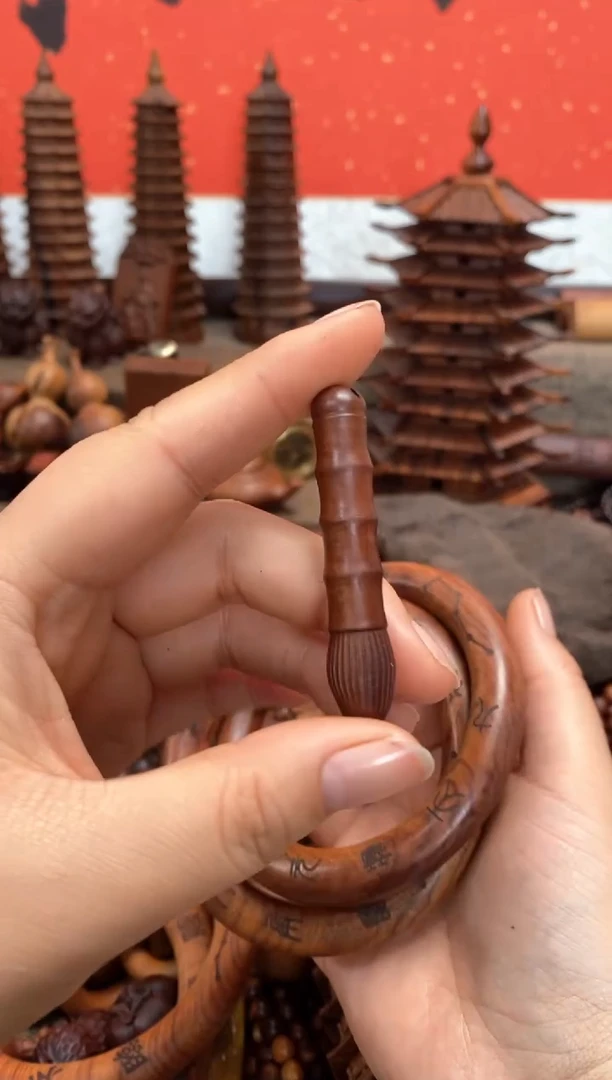 【闪购商品】木枣木小文昌笔随机发货