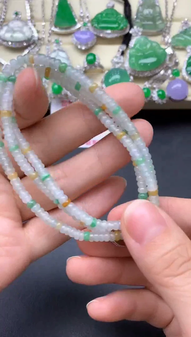 颈饰未镶嵌翡翠67-中国好珍宝