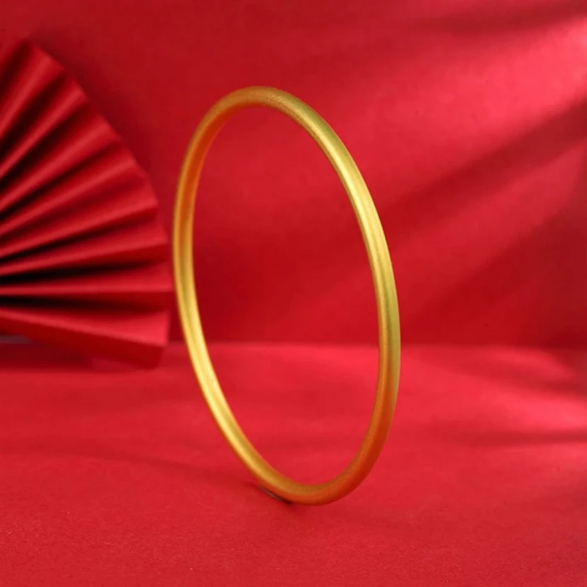 【粉丝专属】经典百搭古法磨砂手镯民族风SS