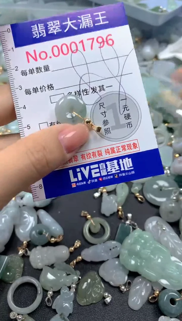 颈饰未镶嵌翡翠1796