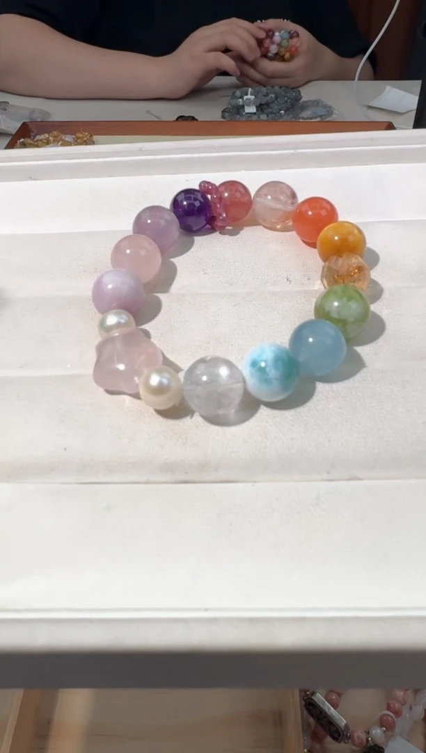 【闪购商品】水晶手链未镶嵌多宝星星款
