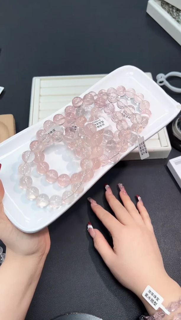 【闪购商品】水晶手串未镶嵌88r多样性发其一/1条默认微瑕