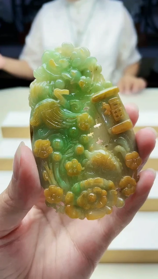 未镶嵌定制翡翠毛货09270274