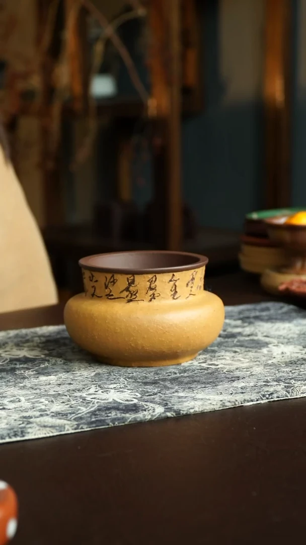 茶杯紫砂15号 特价孤品建水 宜兴紫砂原矿作品