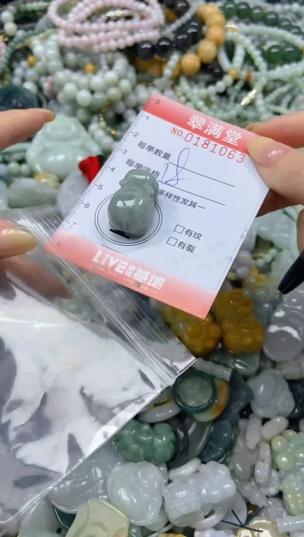 颈饰未镶嵌翡翠闪购0181063