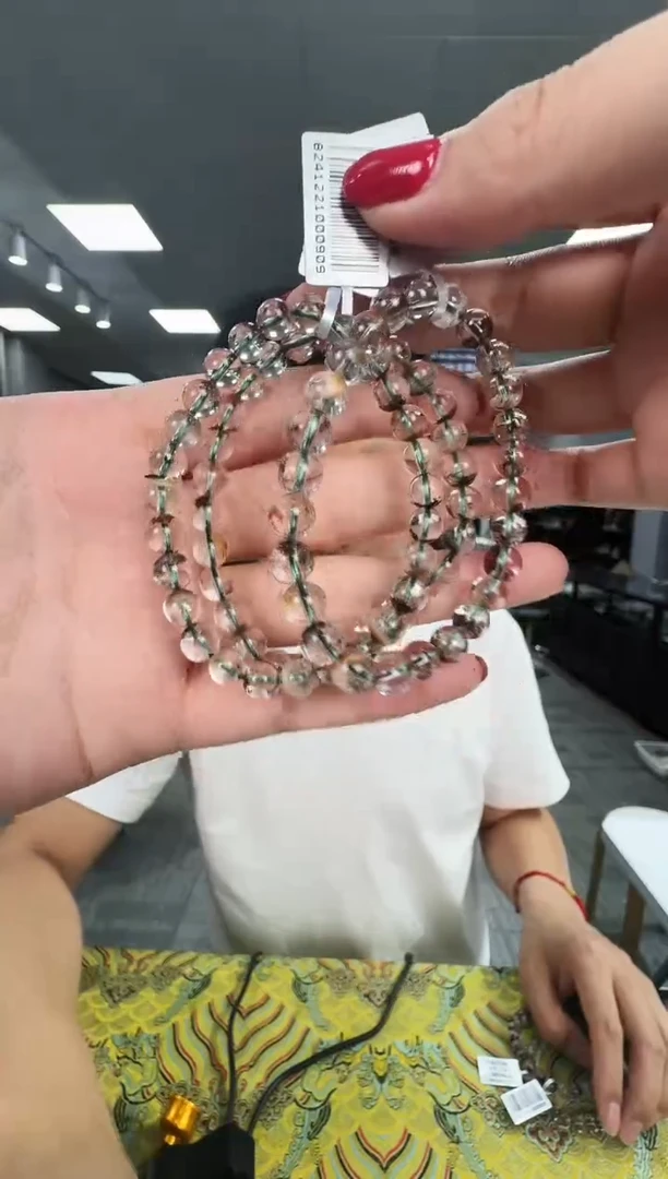 水晶手链未镶嵌XL2667 约6mm多样式发一件