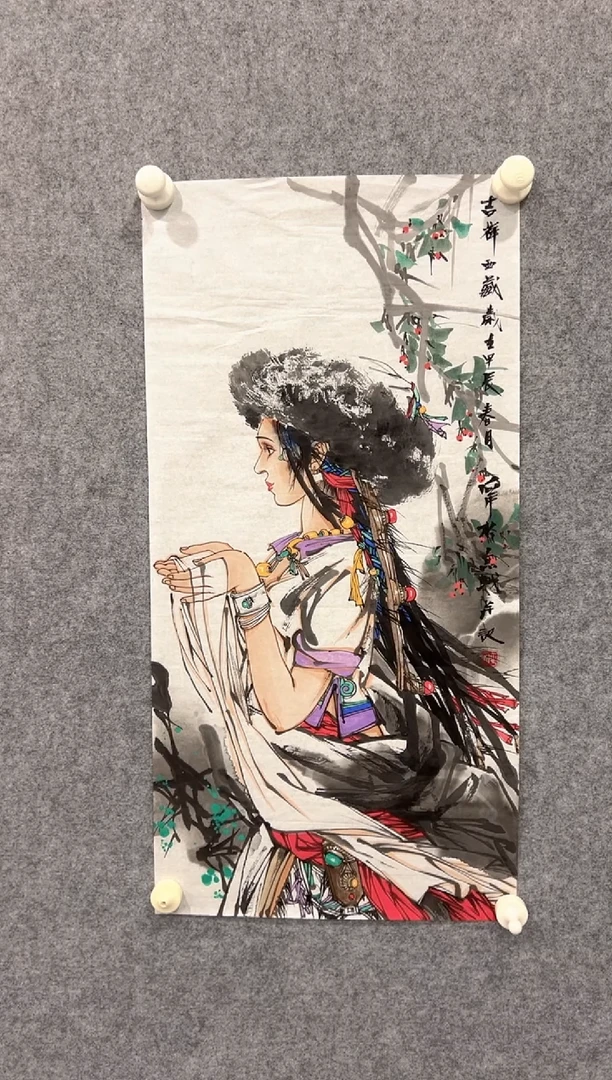 国画刘向平-2平尺-国画作品