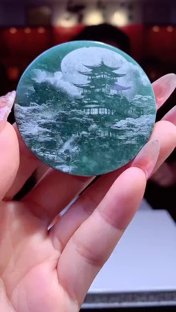 颈饰未镶嵌翡翠天然翡翠（拍一发一）