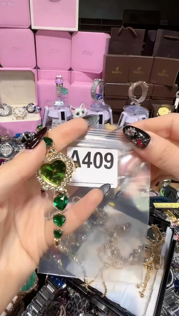 石英机芯不锈钢不锈钢直播定闪专用