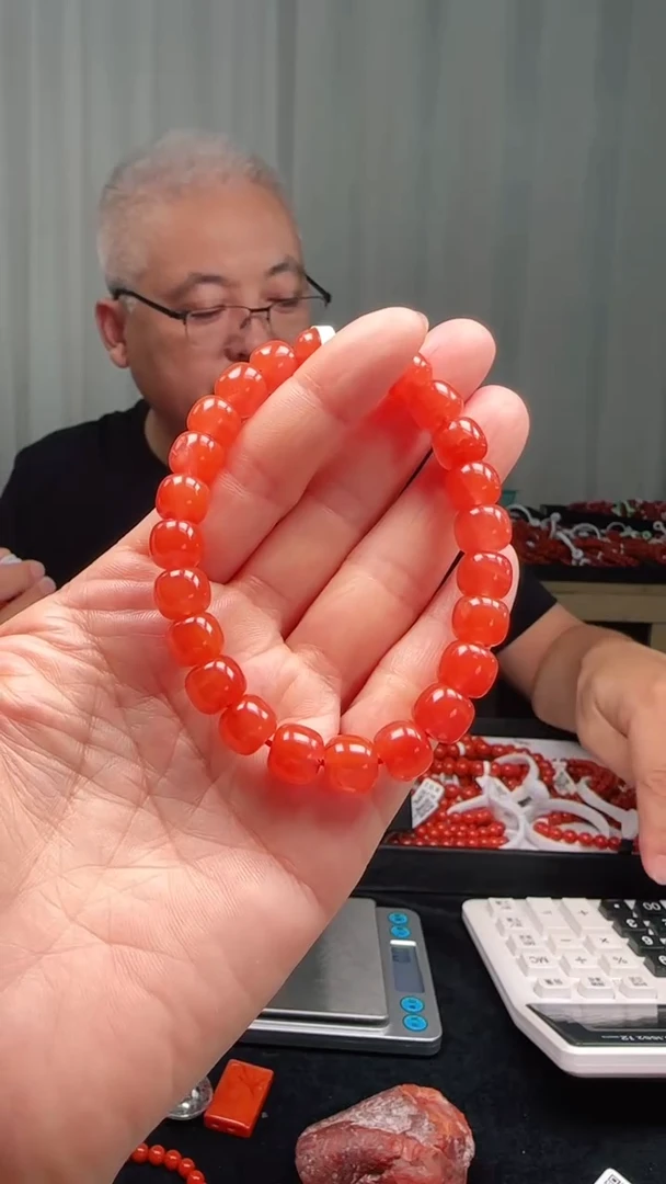 未镶嵌多样性发一件南红玛瑙9mm保山精工老型单圈