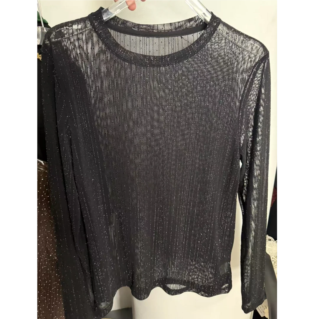 鑫鑫原创2025春季新款打底衫显瘦防嗮百搭打底衫T恤520