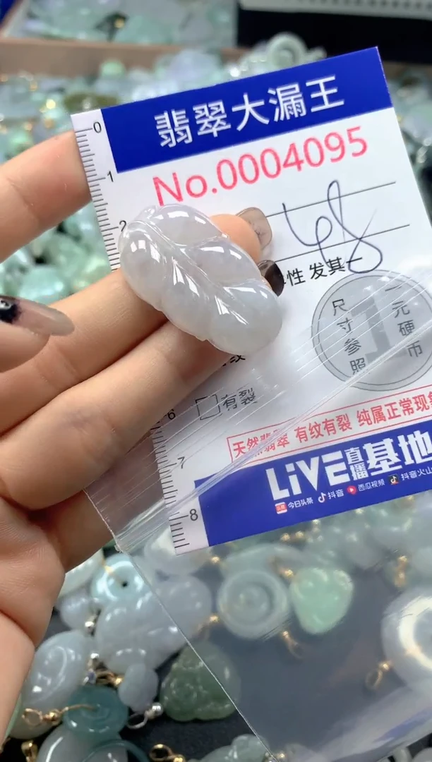 颈饰未镶嵌翡翠4095