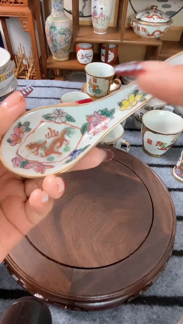 其他微瑕景德镇厂瓷摆件单件