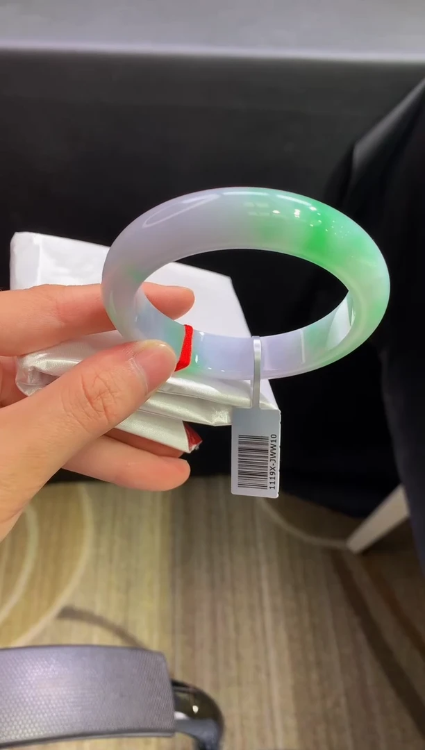 未镶嵌手镯翡翠H 22- 56.5 圈口- 正圈