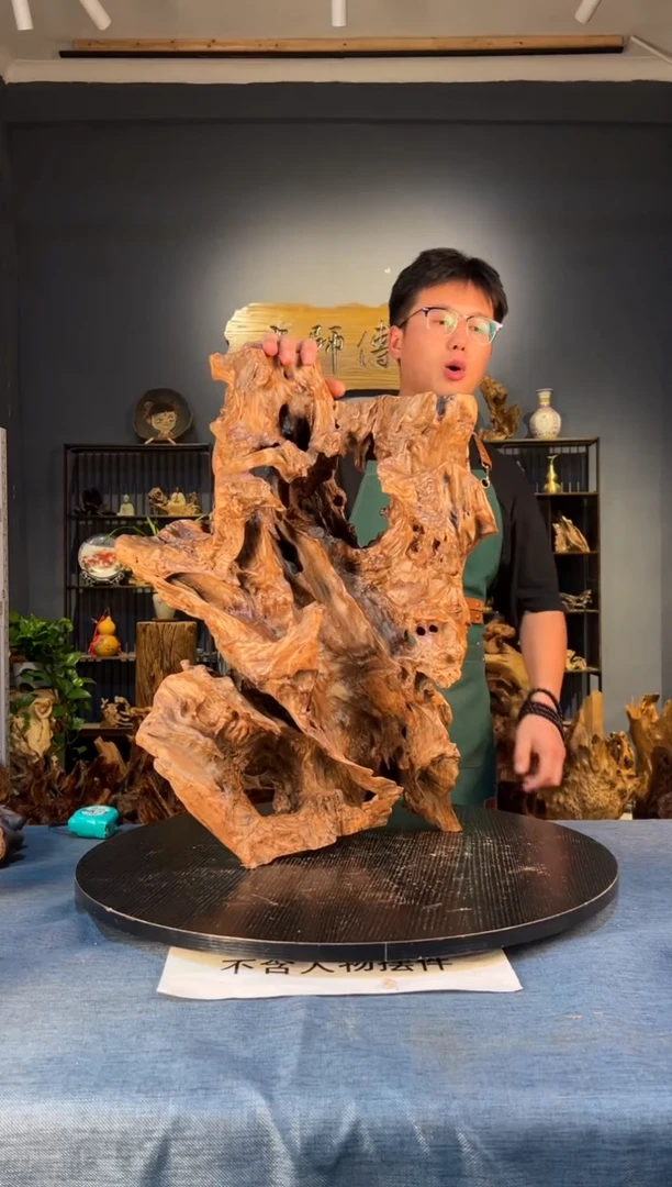 木卢师傅根艺作品（不包含人物摆件）