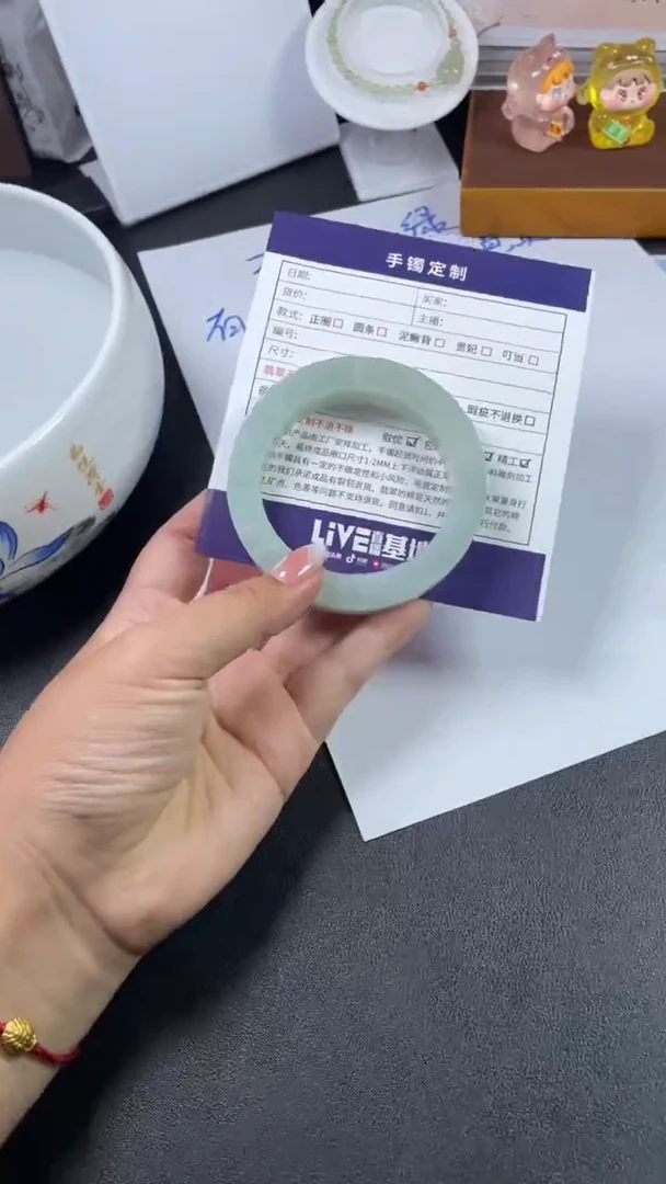 未镶嵌手镯定制翡翠厦****）SZADL02DZS