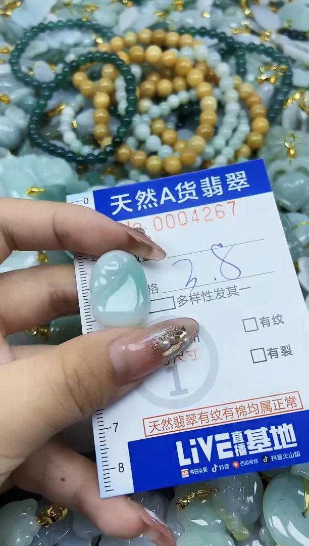 翡翠未镶嵌颈饰天然A货翡翠