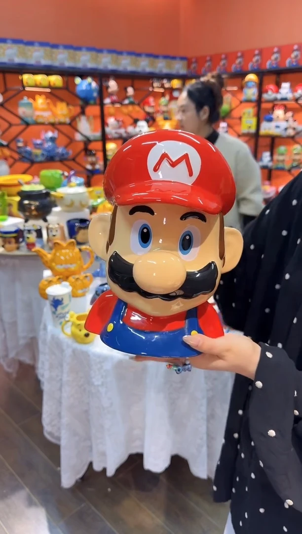 瓷片1@@马里奥陶瓷饼干罐