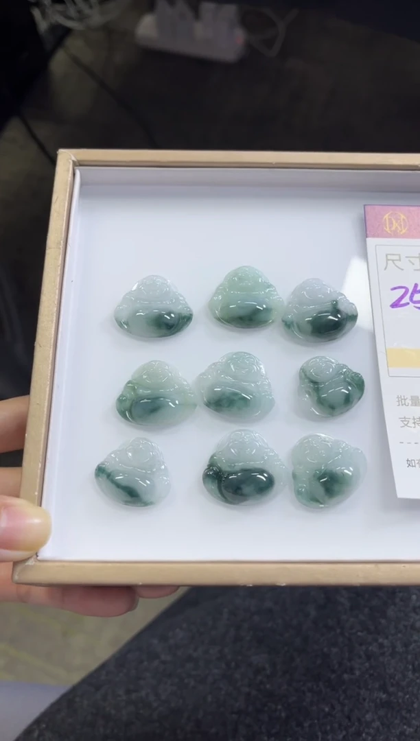 颈饰未镶嵌翡翠H56/多样性发一件/配绳子