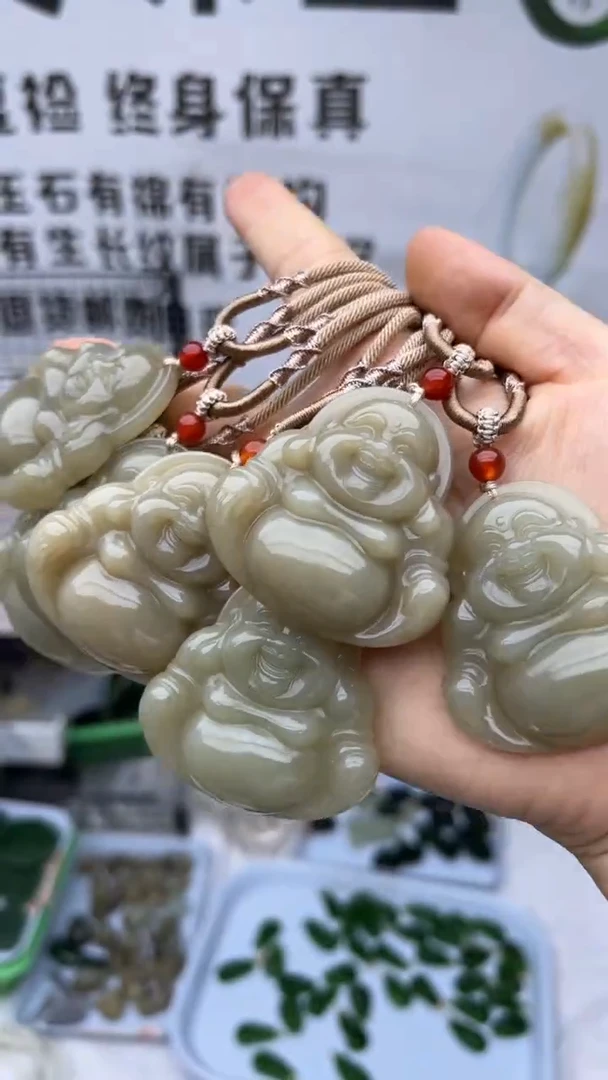 和田玉未镶嵌颈饰多样性发货拍一发一