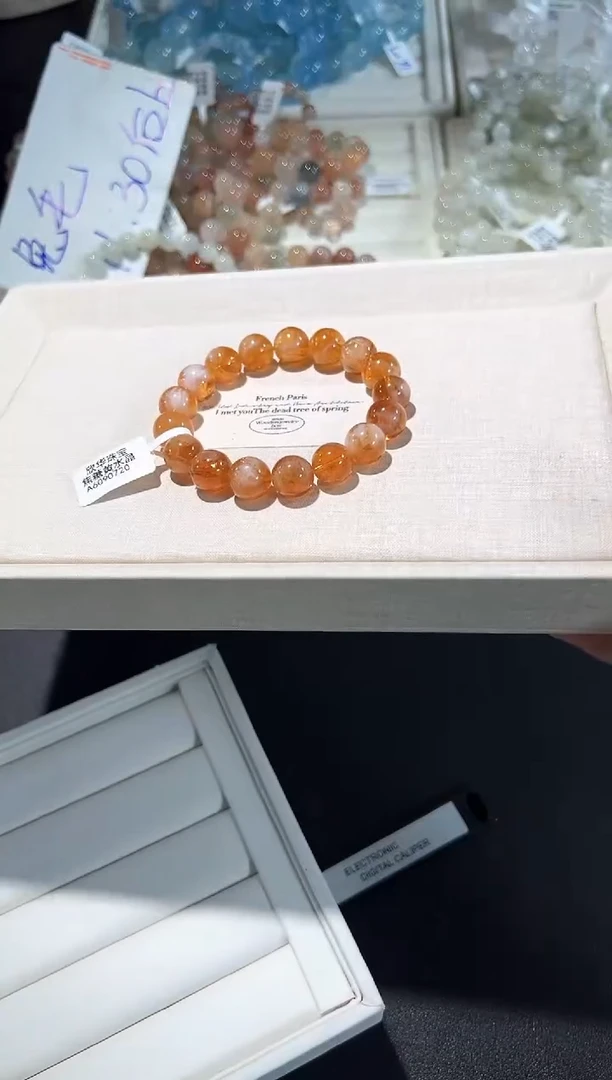 未镶嵌手串水晶21o多样性发其一【1条】默认微瑕12mm