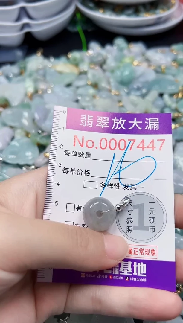 颈饰未镶嵌翡翠7447
