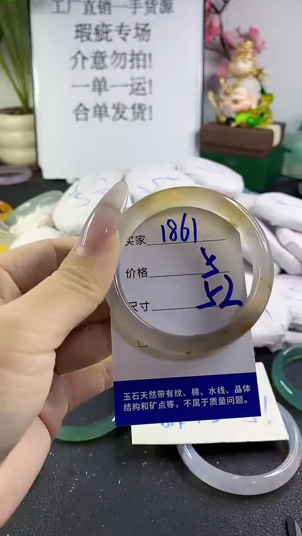 手镯玛瑙/玉髓未镶嵌1861