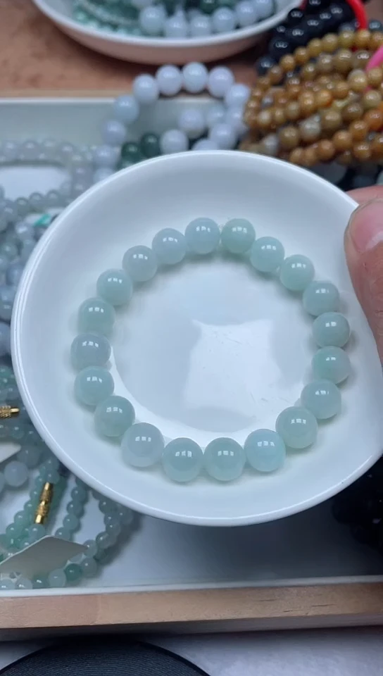 【闪购商品】翡翠手链未镶嵌卡10