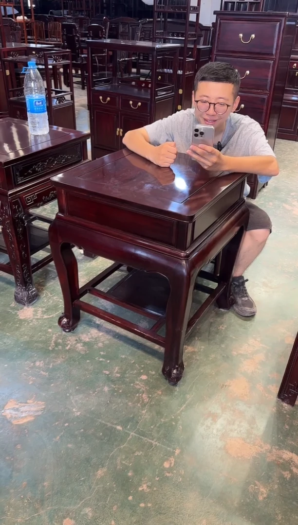 黑酸枝木类成套家具J88