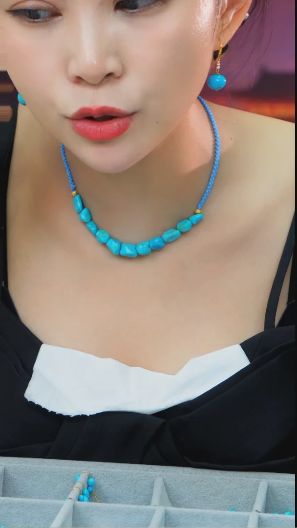 未镶嵌绿松石项链发货一件