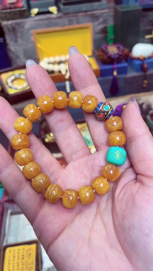 【闪购商品】蜜蜡手串未镶嵌