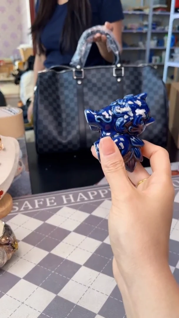 瓷片陶茶666文玩周边多人黑格