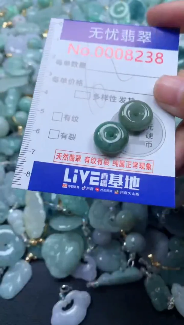 颈饰未镶嵌翡翠8238