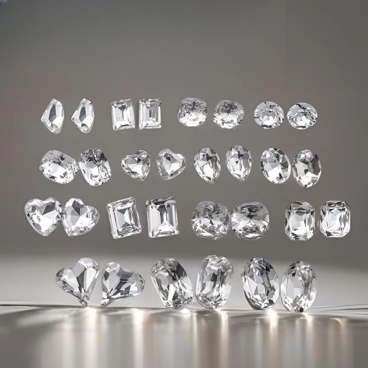 D【101-150】极光钻美甲  华子 梧州 K9水晶 5A锆石超闪透亮钻