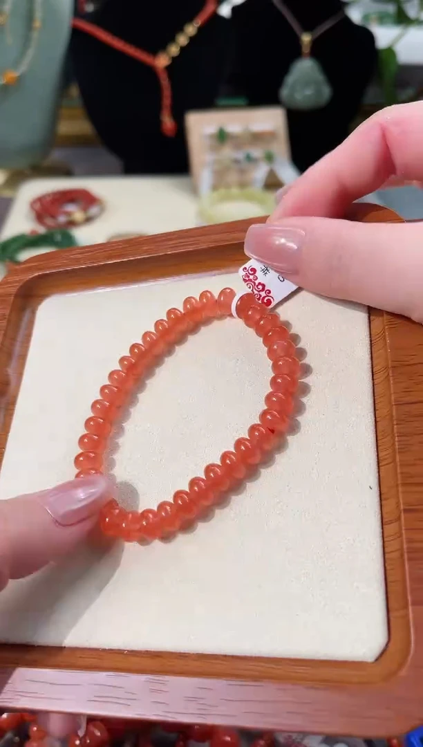【闪购商品】南红玛瑙手链未镶嵌cs