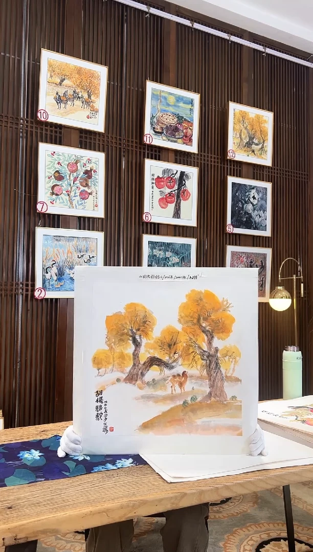 版画耿玉琨名章限量版画S