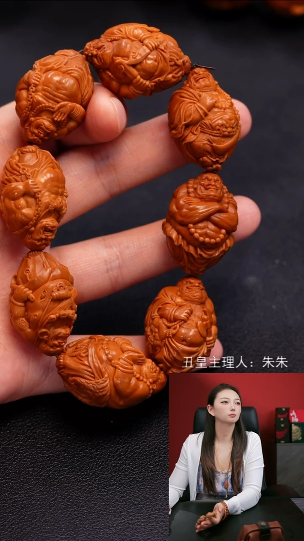 橄榄核手串/手链八大恶僧