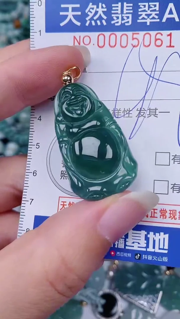 翡翠未镶嵌颈饰00005061